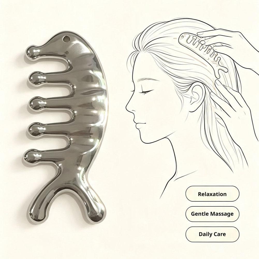 Hair Scalp Massager - مشط تدليك متعدد الوظائف على شكل