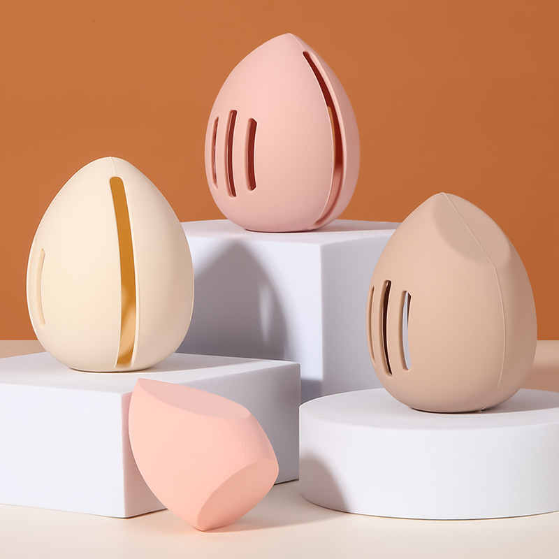 Beauty Blender In Makeup - حقيبة تخزين سيليكون مقاومة للغبار وقابلة