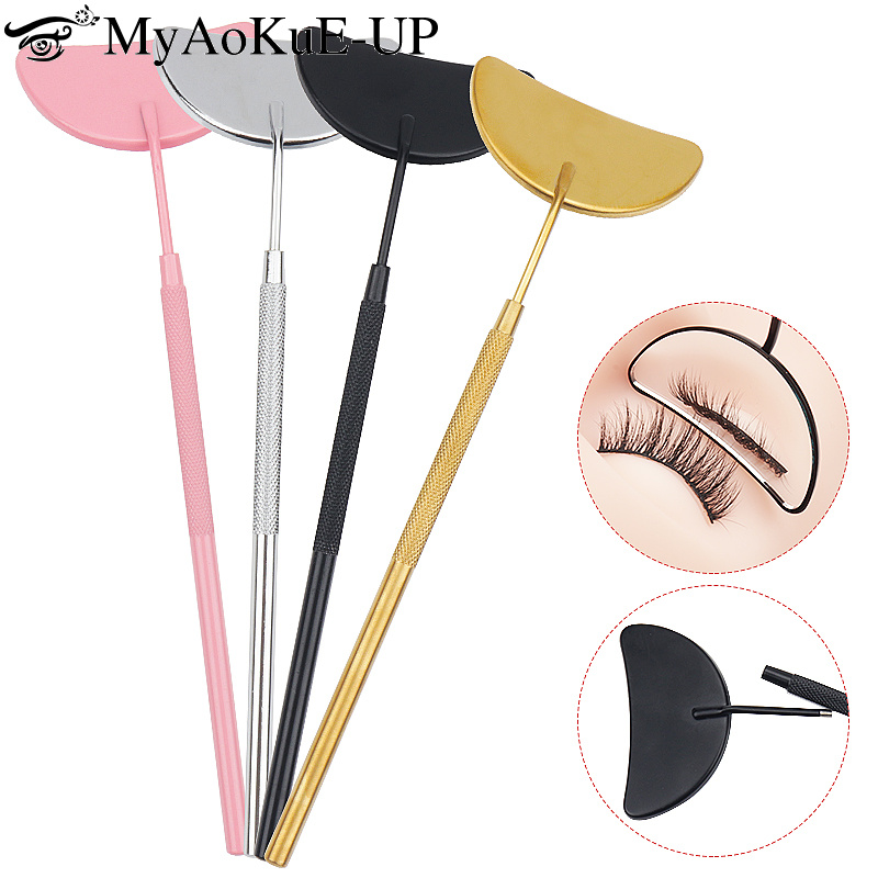 Beauty Makeup Supply - 1 قطعة رمش تمديد مرآة القمر