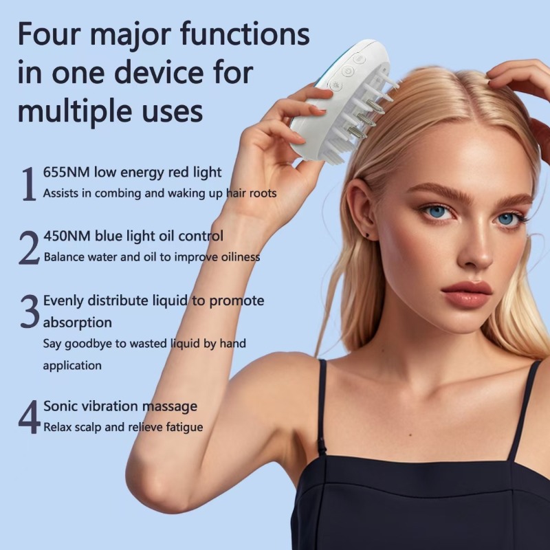 Hair Scalp Massager - أداة تطبيق المينوكسيديل على فروة الرأس