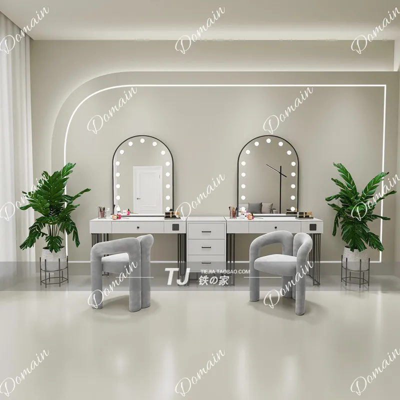 Beauty And Makeup Studio - طاولة تجميل احترافية فاخرة N5 مع