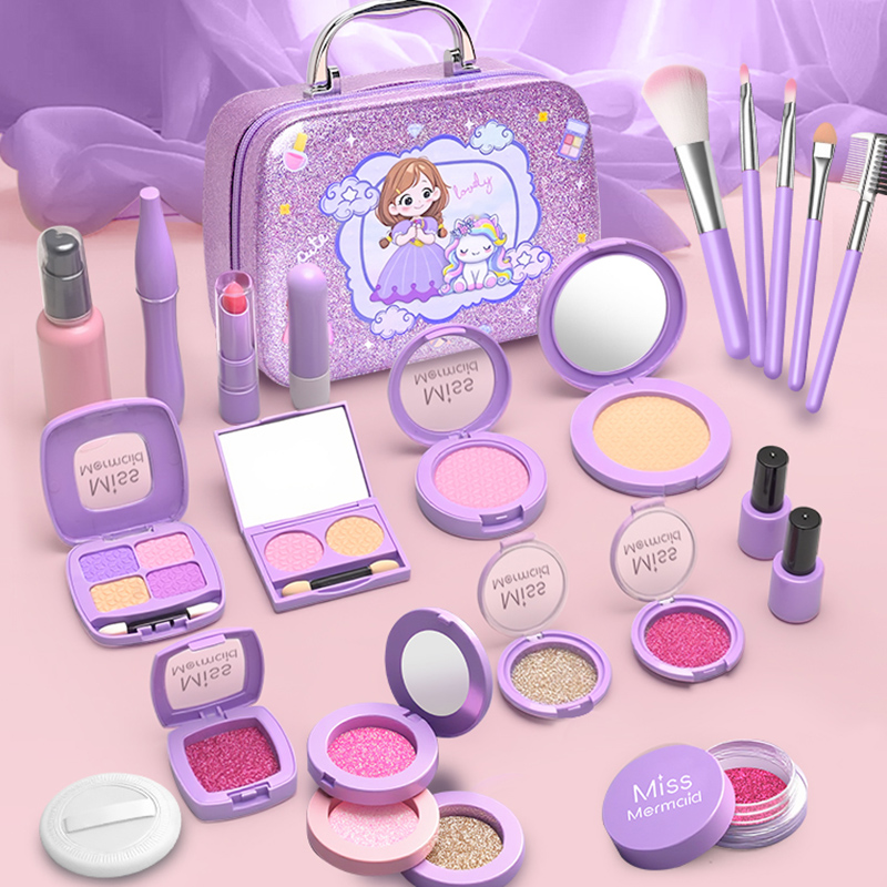 Beauty Makeup Supply - مجموعة ألعاب محاكاة مستحضرات التجميل للأطفال،