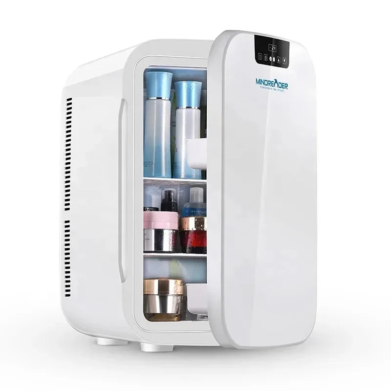 Beauty Makeup Fridge - ثلاجة منزلية بباب زجاجي سعة 25