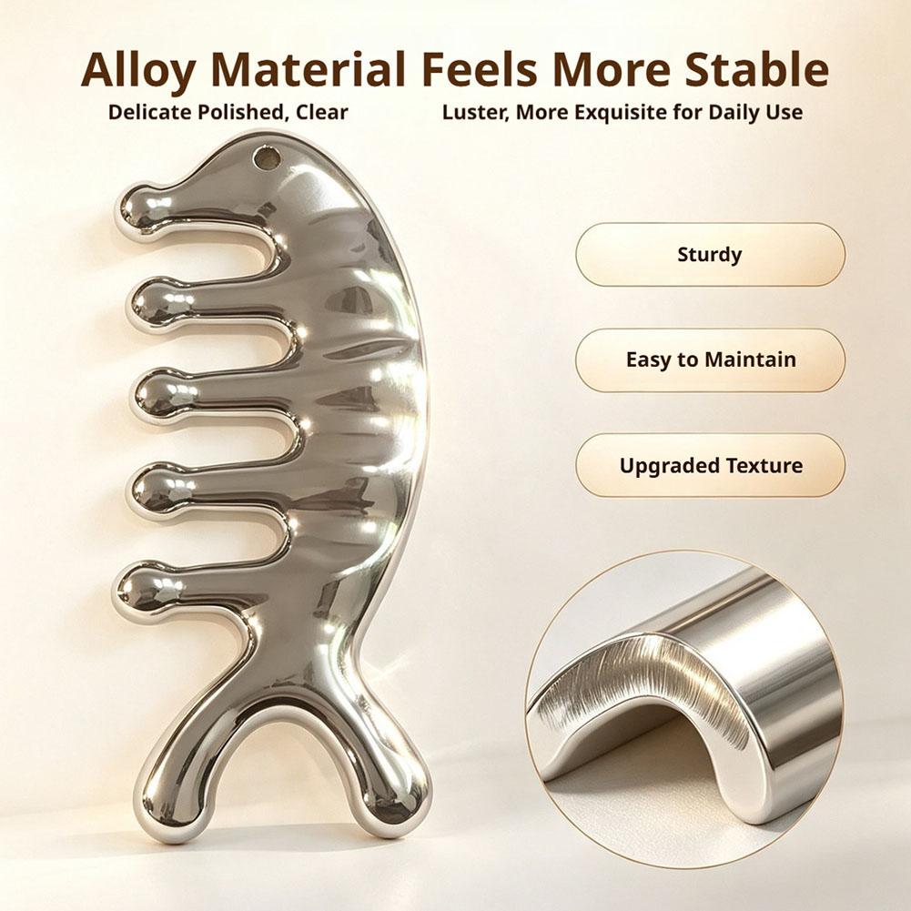 مشط تدليك متعدد الوظائف على شك - مراجعة Hair Scalp Massager وسعره