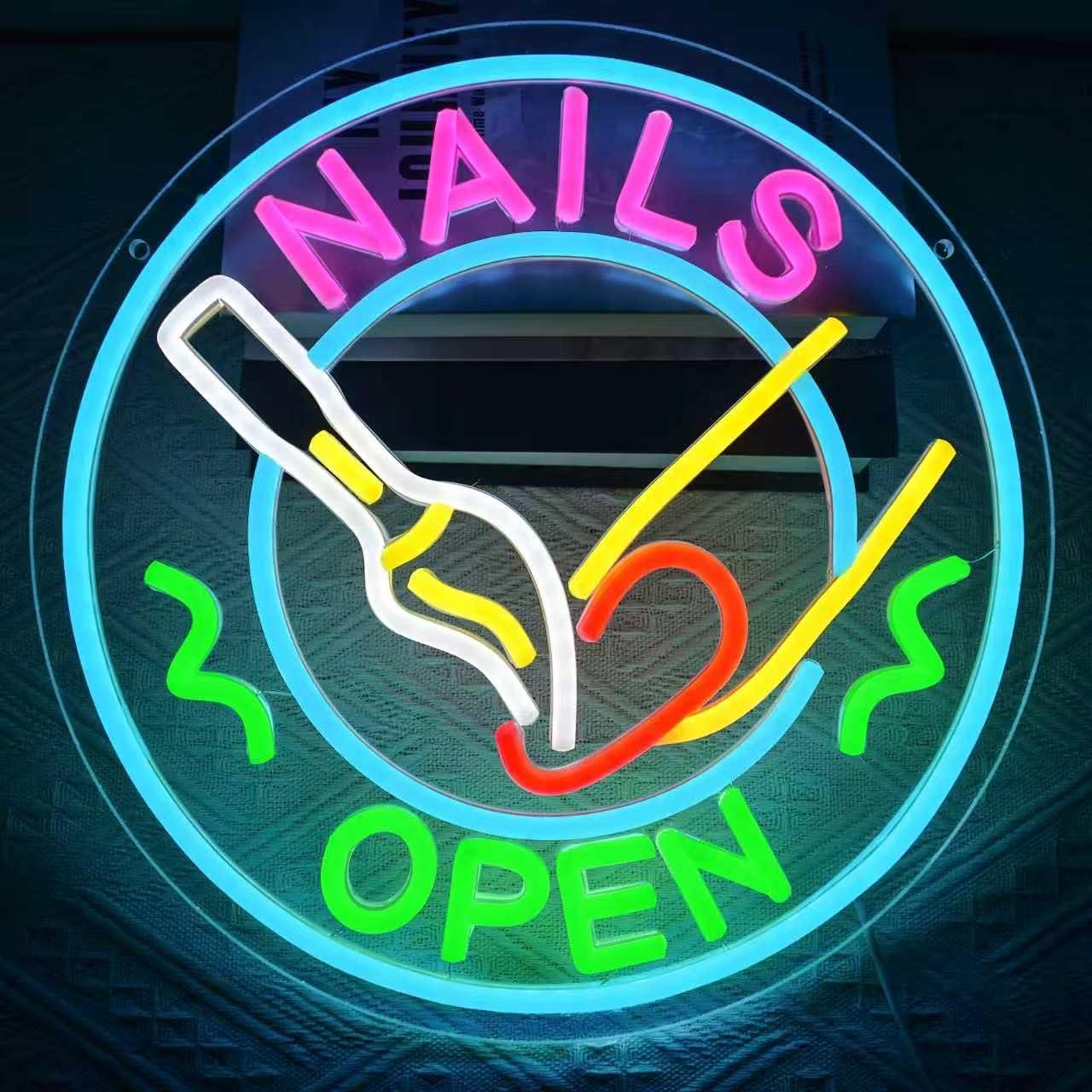 لافتة نيون مفتوحة لصالون الأظا - مراجعة Beauty And Makeup Studio وسعره