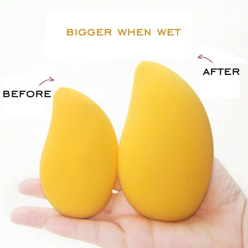 12/2 قطعة شكل المانجو إسفنجة م - مراجعة Beauty Blender In Makeup وسعره
