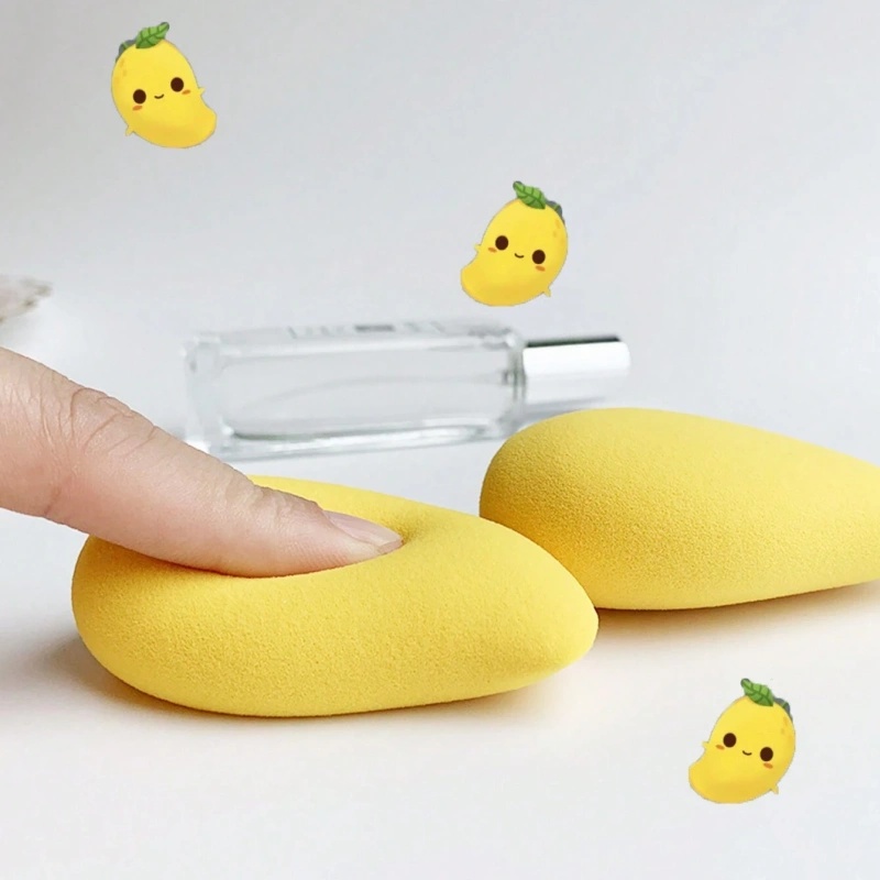 12/2 قطعة شكل المانجو إسفنجة م - مراجعة Beauty Blender In Makeup وسعره