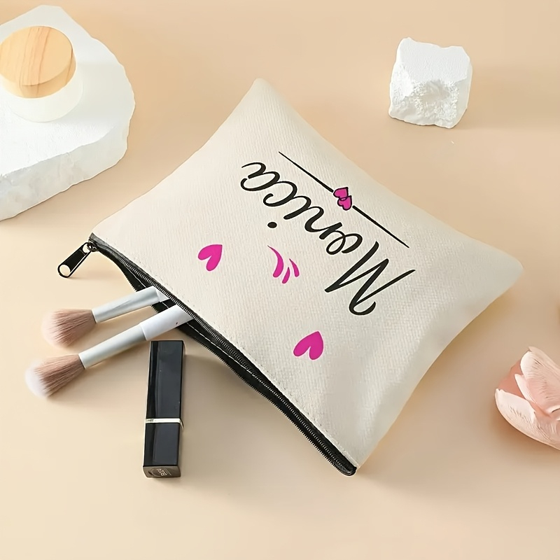 حقيبة مكياج شخصية بسحاب، حقيبة - مراجعة Beauty Makeup Names وسعره