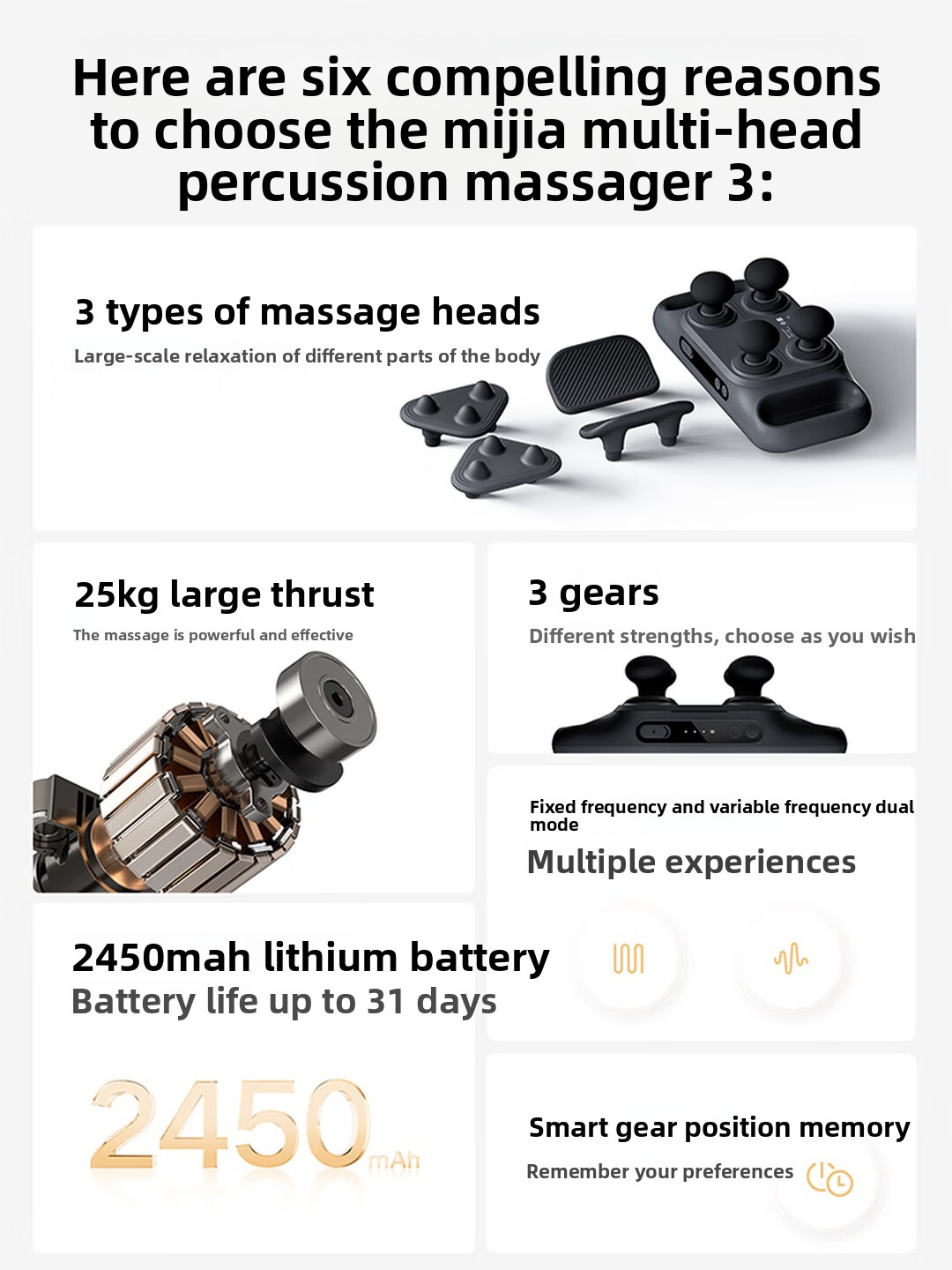 مسدس تدليك متعدد الرؤوس من ميج - مراجعة Hair Scalp Massager وسعره