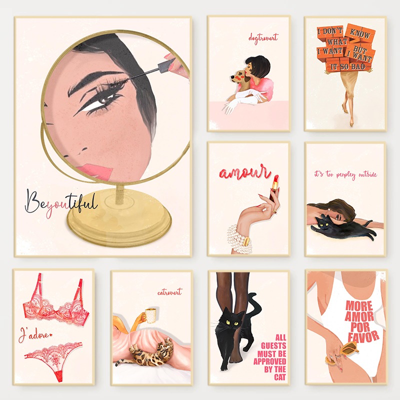 ريترو جلام مجلة الموضة المشارك - مراجعة Makeup Is Beauty Quotes وسعره