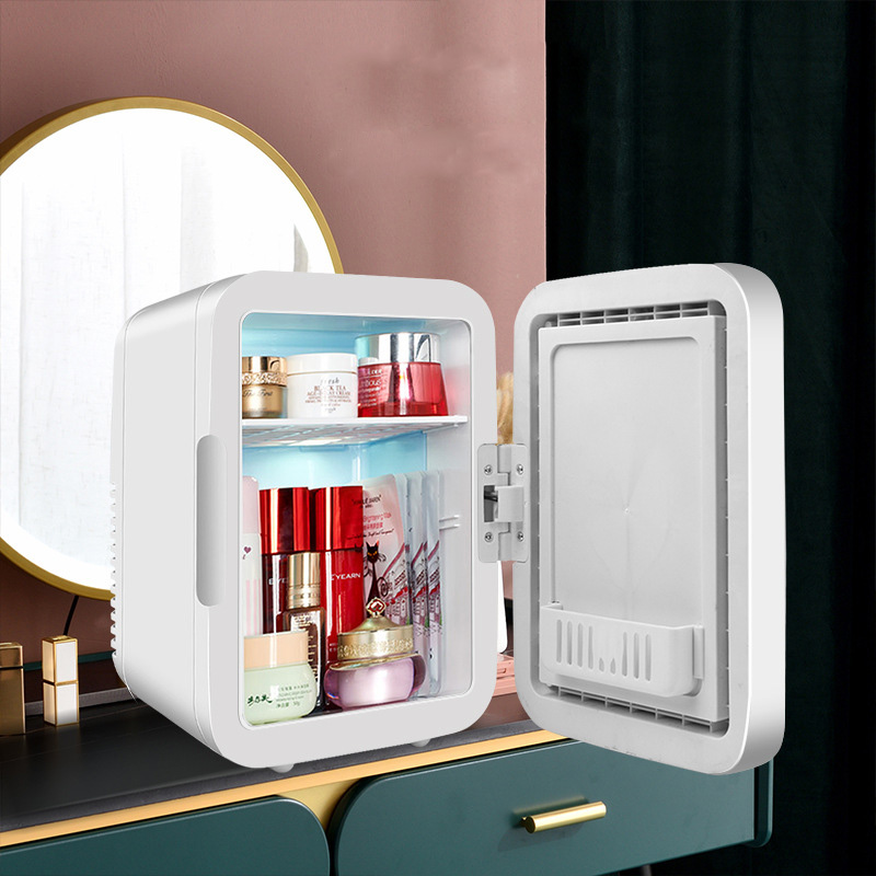 4L ثلاجة صغيرة مستحضرات التجمي - مراجعة Beauty Makeup Fridge وسعره