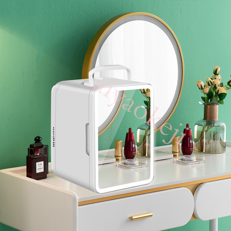 4L ثلاجة صغيرة مستحضرات التجمي - مراجعة Beauty Makeup Fridge وسعره