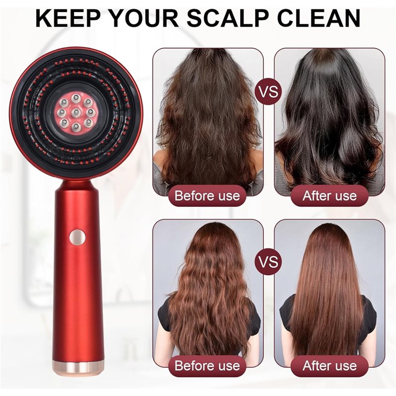 فرشاة تدليك فروة الرأس A69T، ج - مراجعة Hair Scalp Massager وسعره