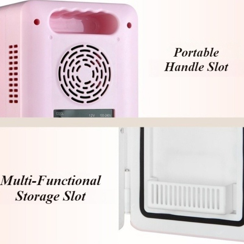 ثلاجة تبريد صغيرة محمولة للمكي - مراجعة Beauty Makeup Fridge وسعره