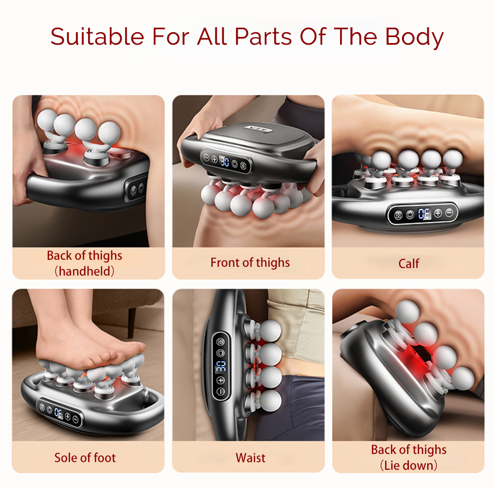 16-رئيس اللفافة بندقية عالية ا - مراجعة Hair Scalp Massager وسعره