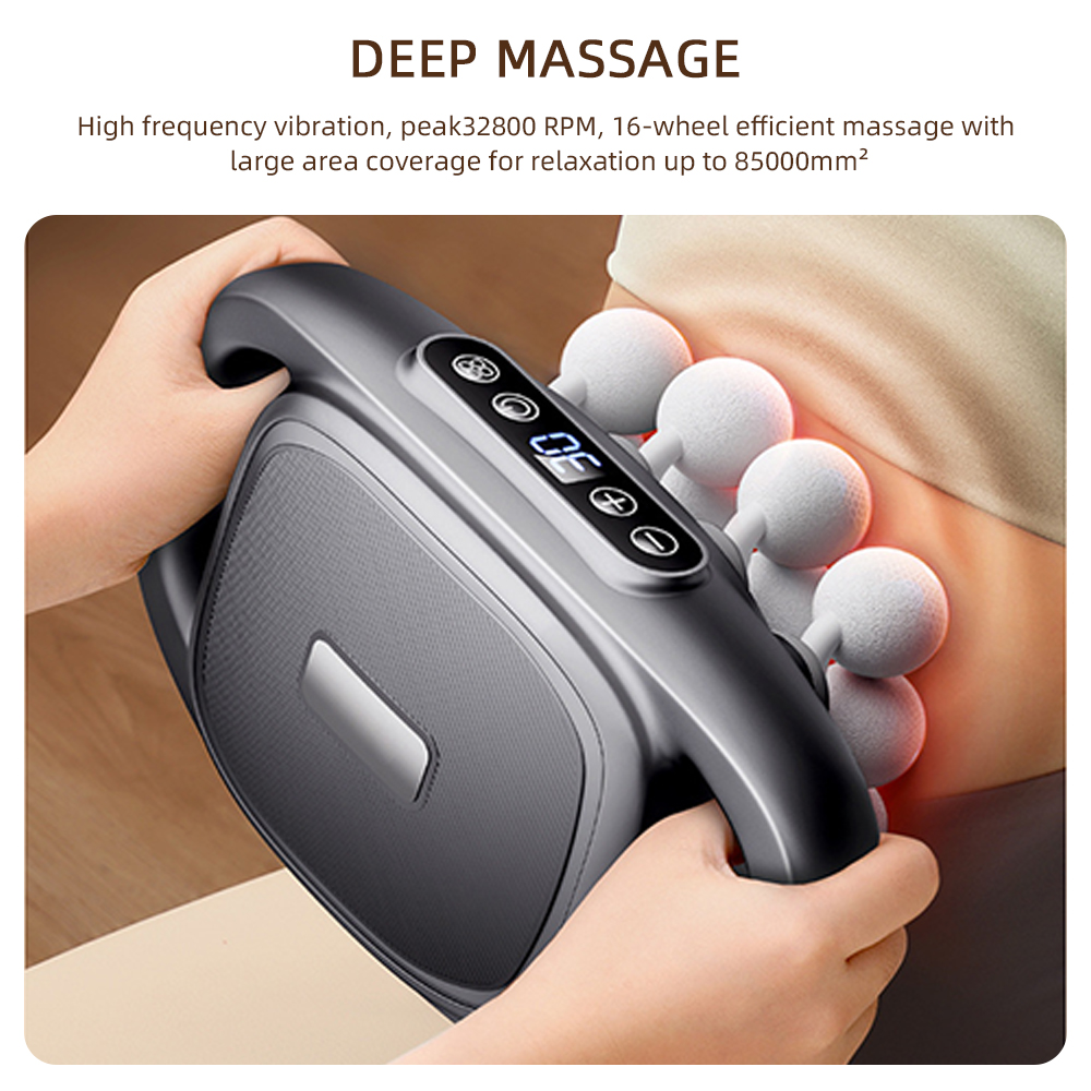 16-رئيس اللفافة بندقية عالية ا - مراجعة Hair Scalp Massager وسعره