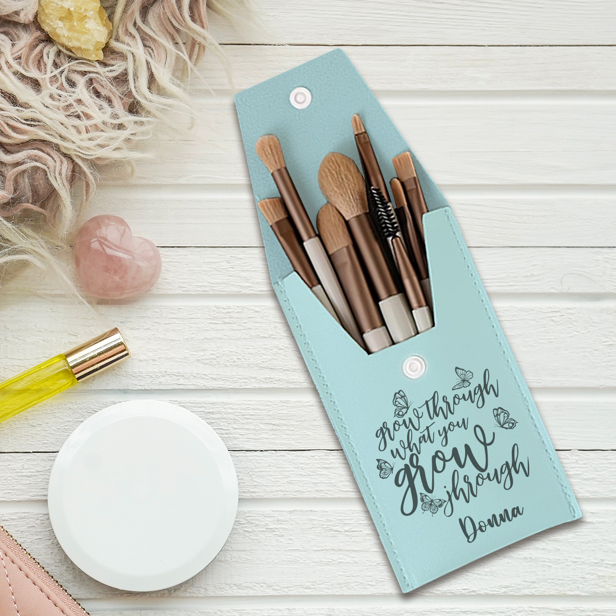 فرشاة مكياج مخصصة بالاسم، أداة - مراجعة Beauty Makeup Names وسعره
