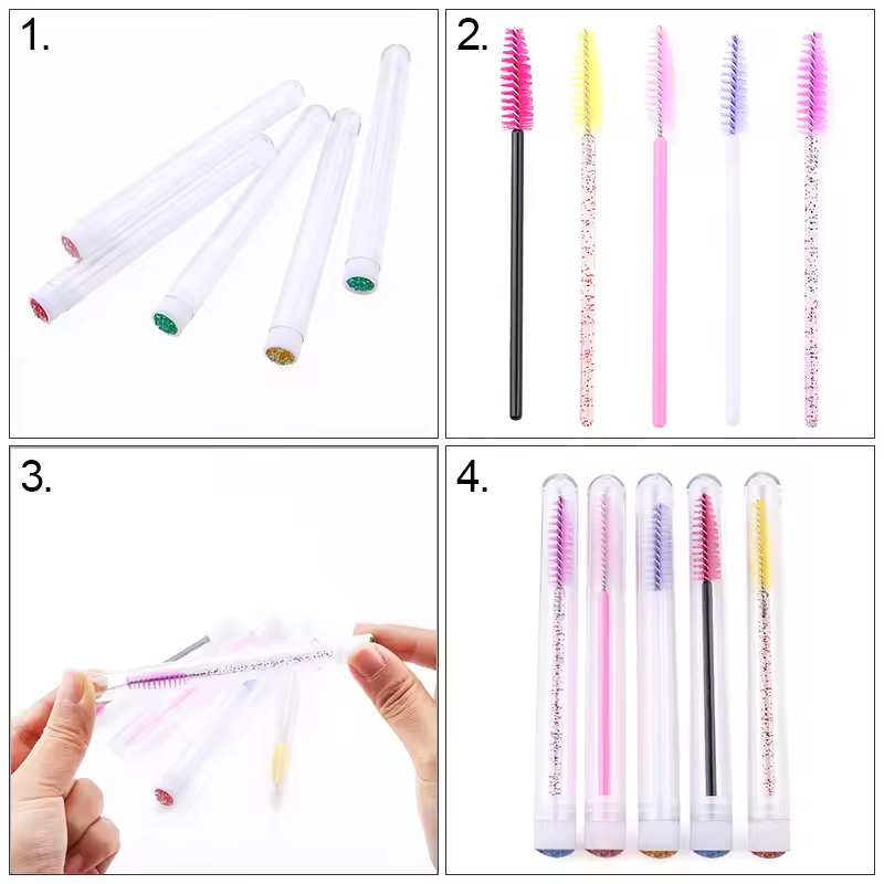 أنبوب فرشاة الرموش مع فرش الحا - مراجعة Beauty Makeup Supply وسعره