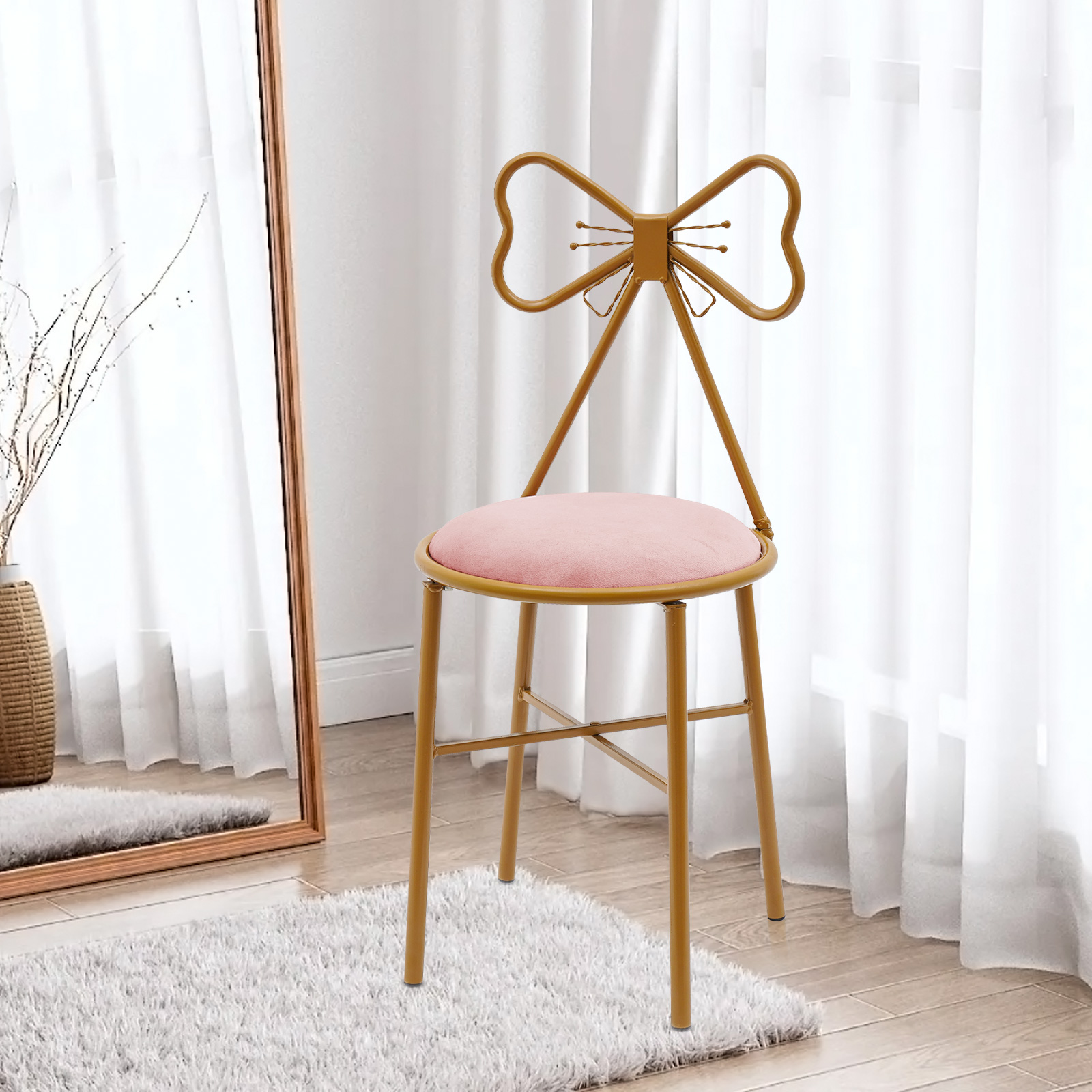 فراشة ربطة القوس فيونكة الغرور - مراجعة Beauty Makeup Chair وسعره