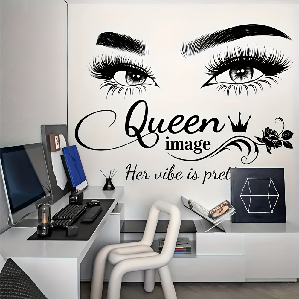 قطعتان من ملصقات الحائط الأنيق - مراجعة Beauty And Makeup Studio وسعره